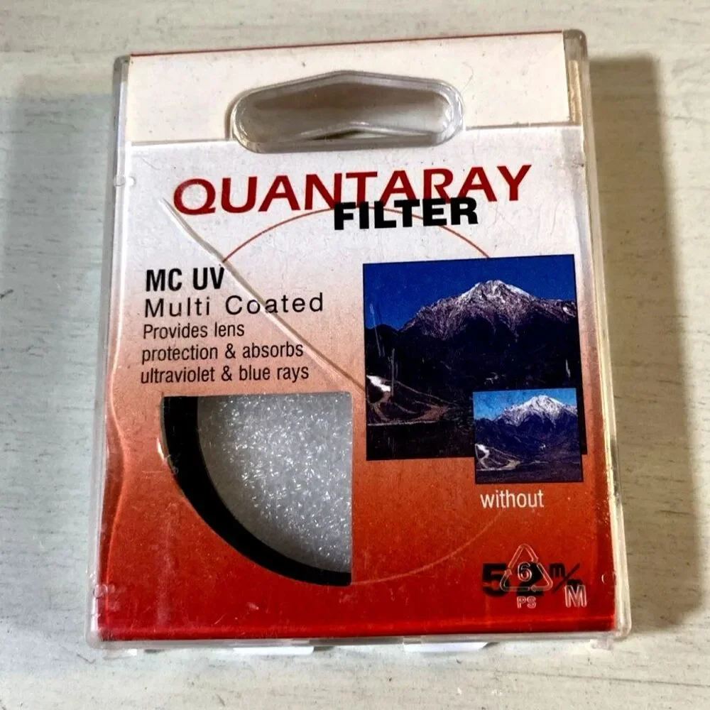 Quantaray Filter Lens for Photo or Video - 52mm